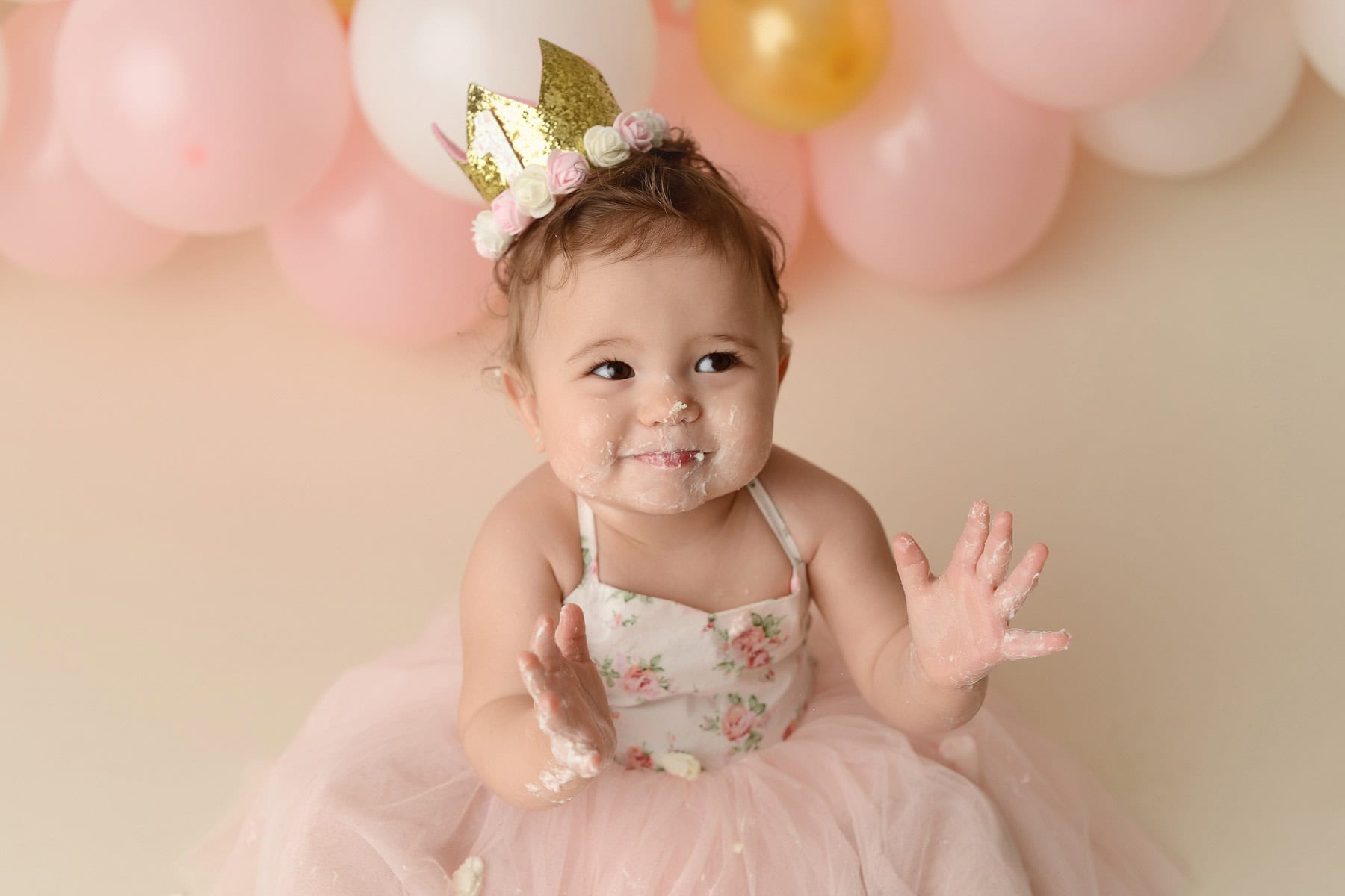 best cake smash photographer, baby photography queens ny, baby birthday portrait session
