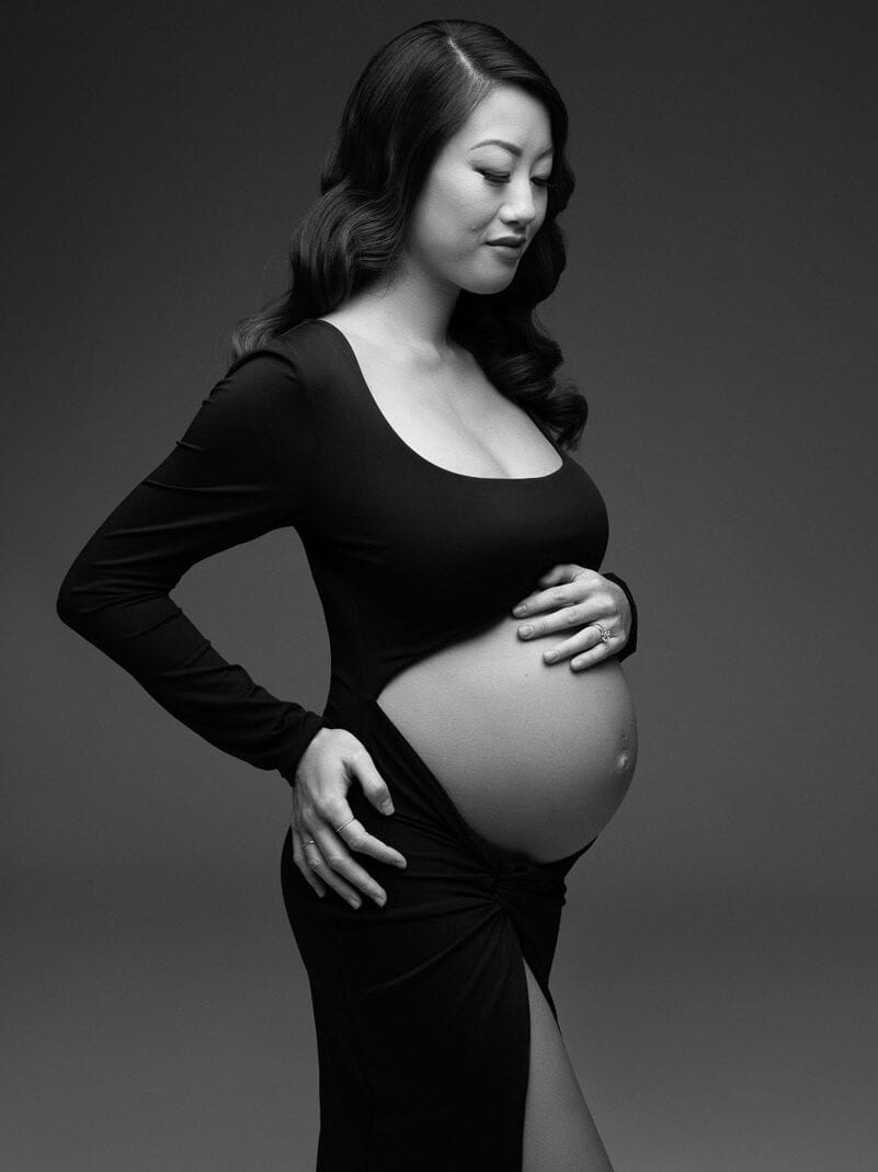 Maternity portrait at Brilianna Photography in Forest Hills, Queens, image 19 of 23